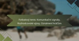 Fotbalový tenis: Komunikační signály, Rozhodcovské výzvy, Oznámení hráčům