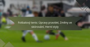Fotbalový tenis: Úpravy pravidel, Změny ve skórování, Herní styly